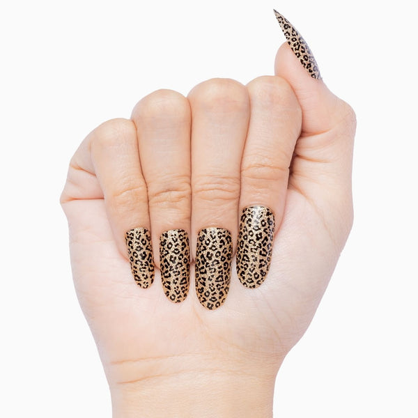 ★NAVANA,PRISILA,AQUADOLL,PRICHARA Cheetah Sparkle Nail Wraps Online Shop - Lily and Fox - Lily