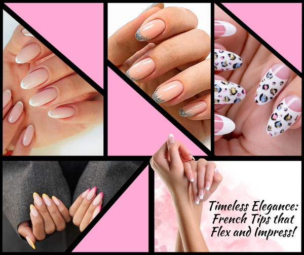 Timeless Elegance: French Tips that Flex and Impress