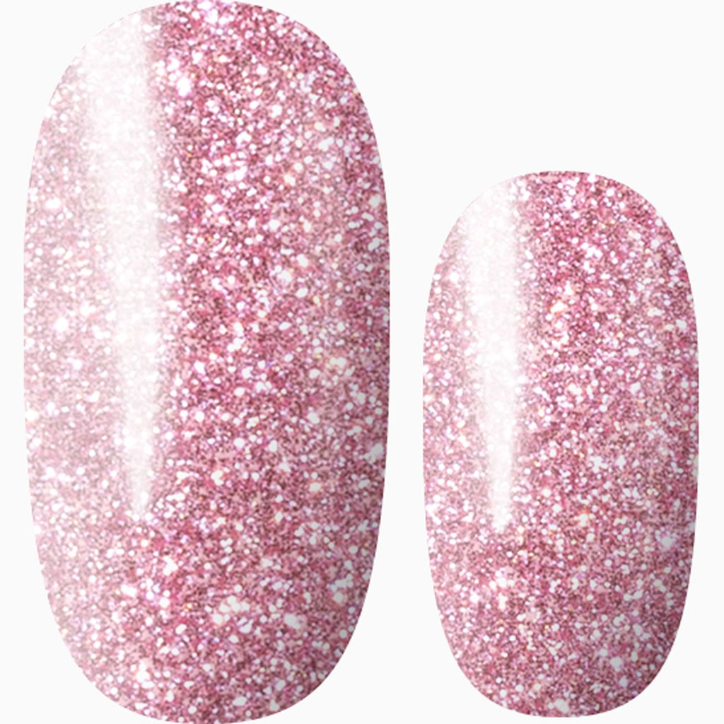 Pink Champagne Matching Manicure